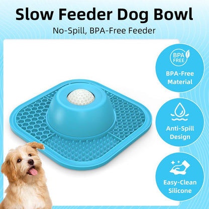 Slow Feeding Dog Bowl